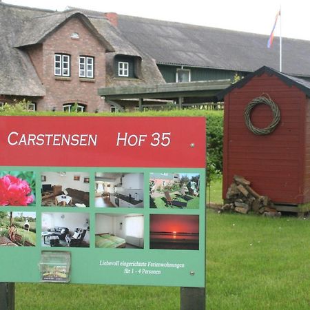 Ferienhof-Carstensen-Wohnung-Leuchtturm Suderende  Luaran gambar