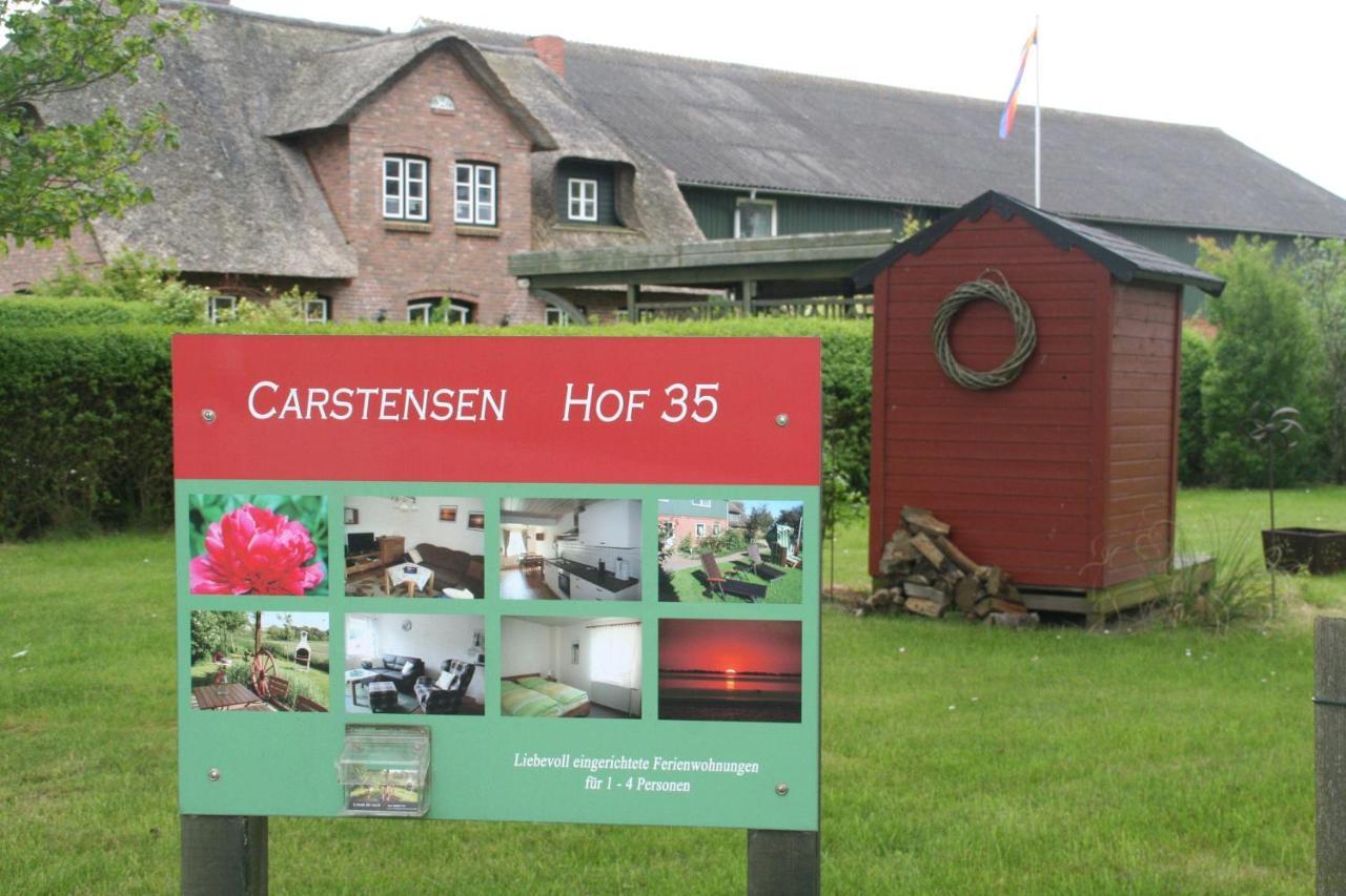 Ferienhof-Carstensen-Wohnung-Leuchtturm Suderende  Luaran gambar