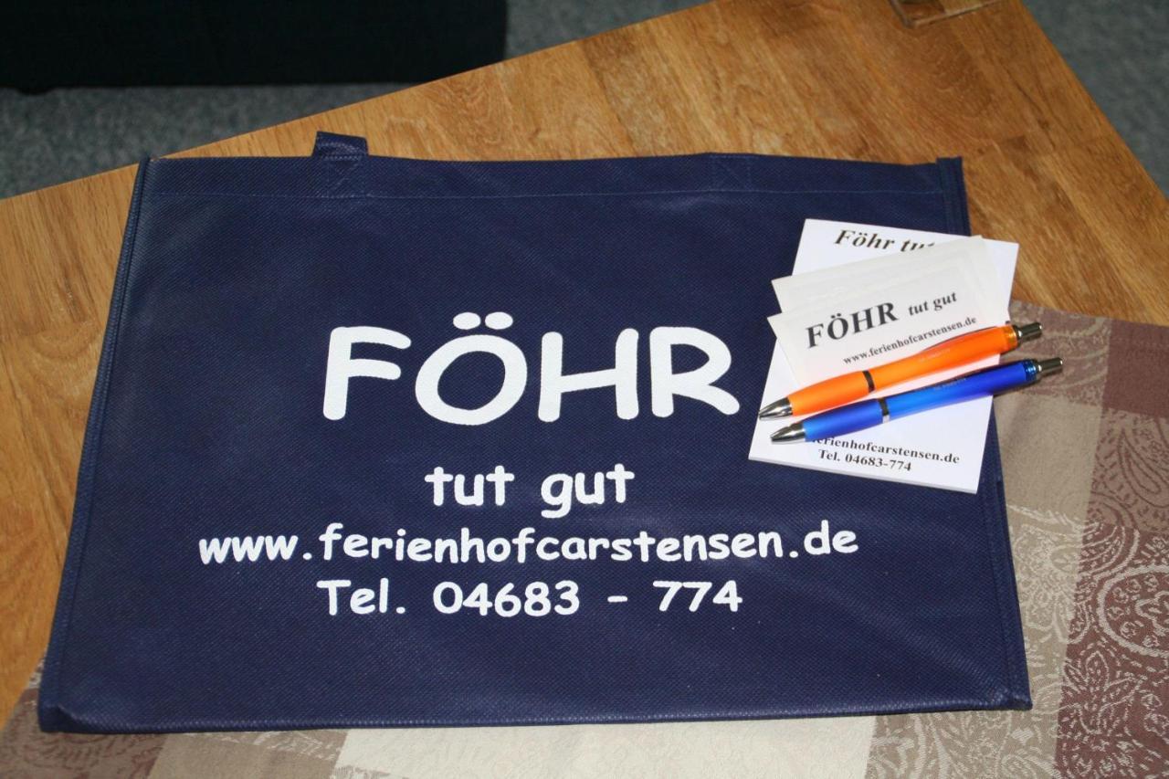 Ferienhof-Carstensen-Wohnung-Leuchtturm Suderende  Luaran gambar